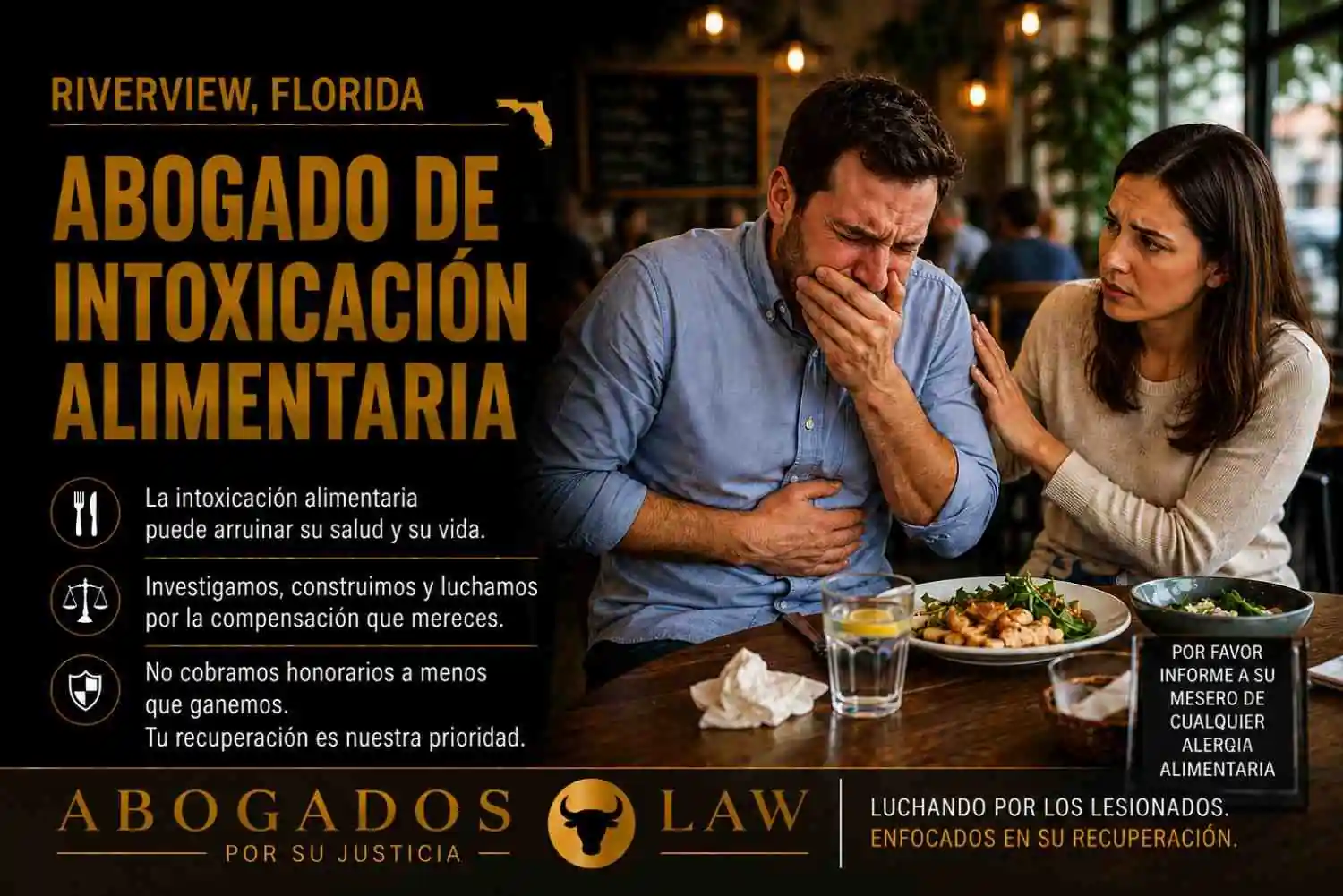 Abogado de intoxicación alimentaria en Riverview