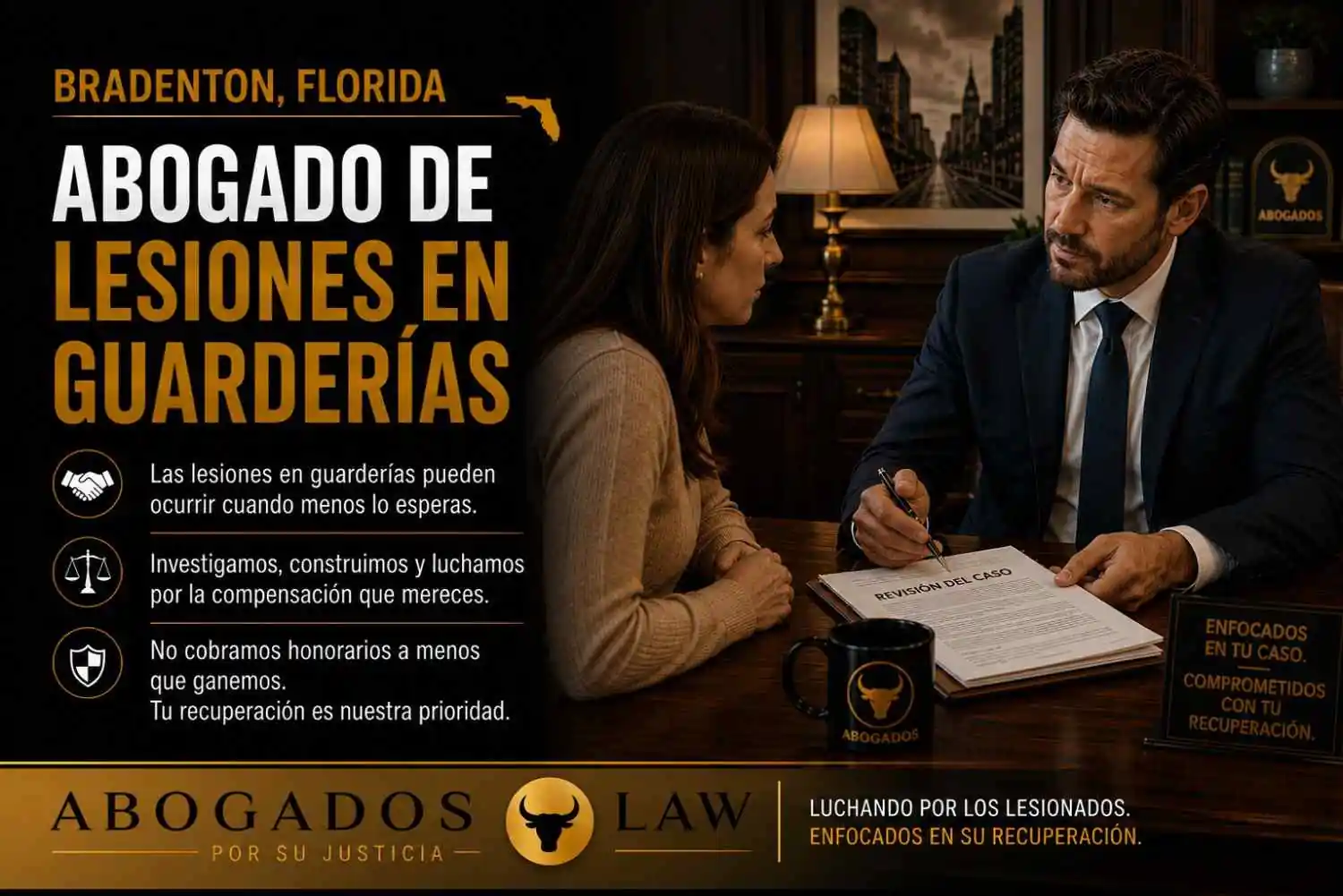Abogado de lesiones en guarderías de Bradenton