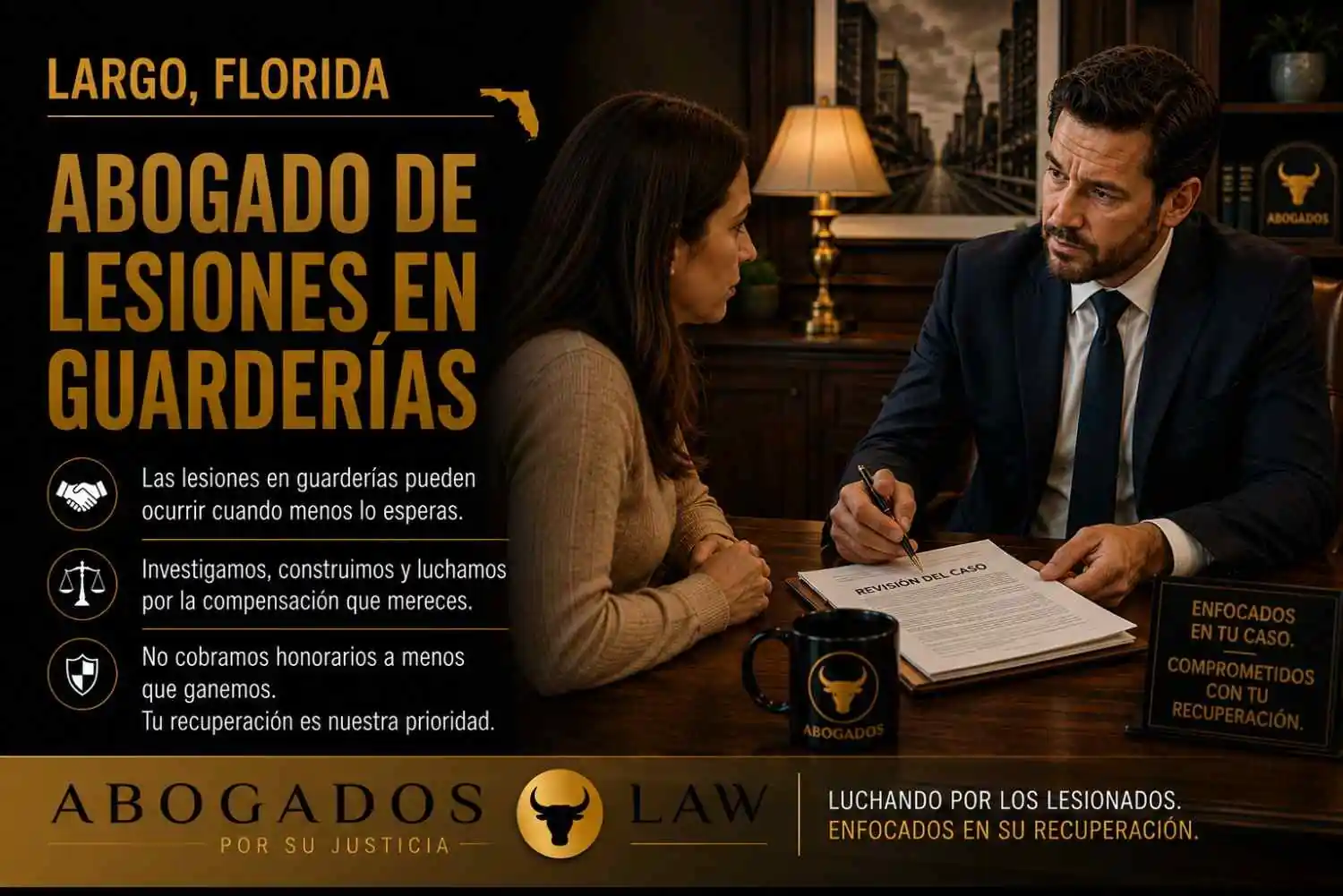 Abogado de lesiones en guarderías de Largo