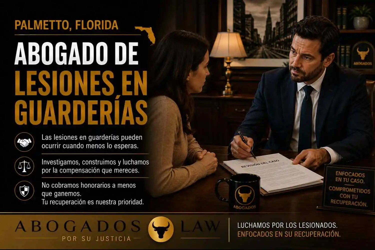 Abogado de lesiones en guarderías de Palmetto