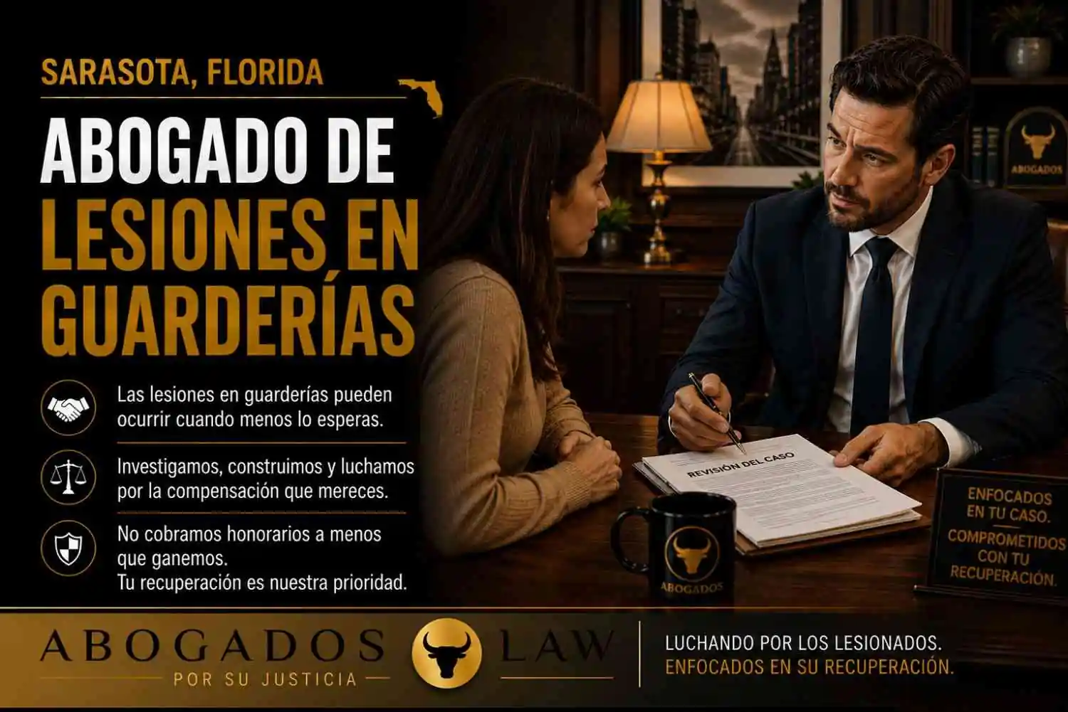 Abogado de lesiones en guarderías de Sarasota