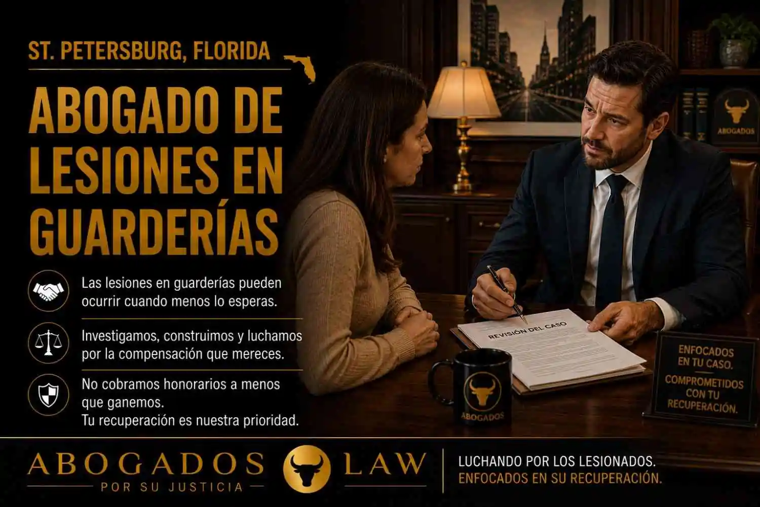 Abogado de lesiones en guarderías de St. Petersburg