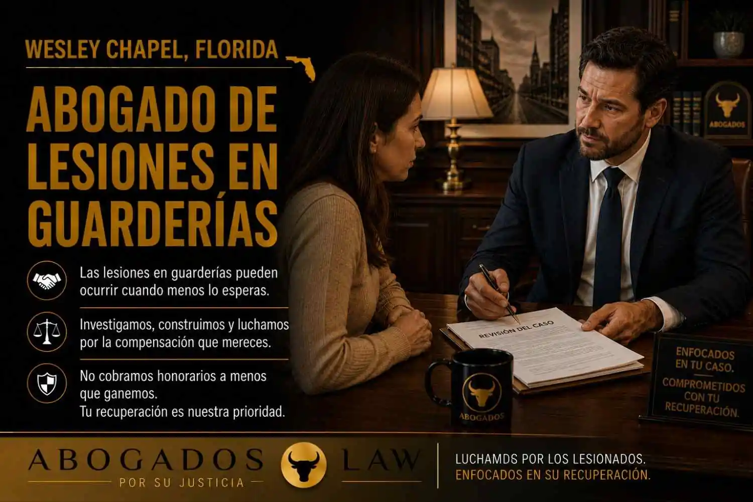Abogado de lesiones en guarderías de Wesley Chapel