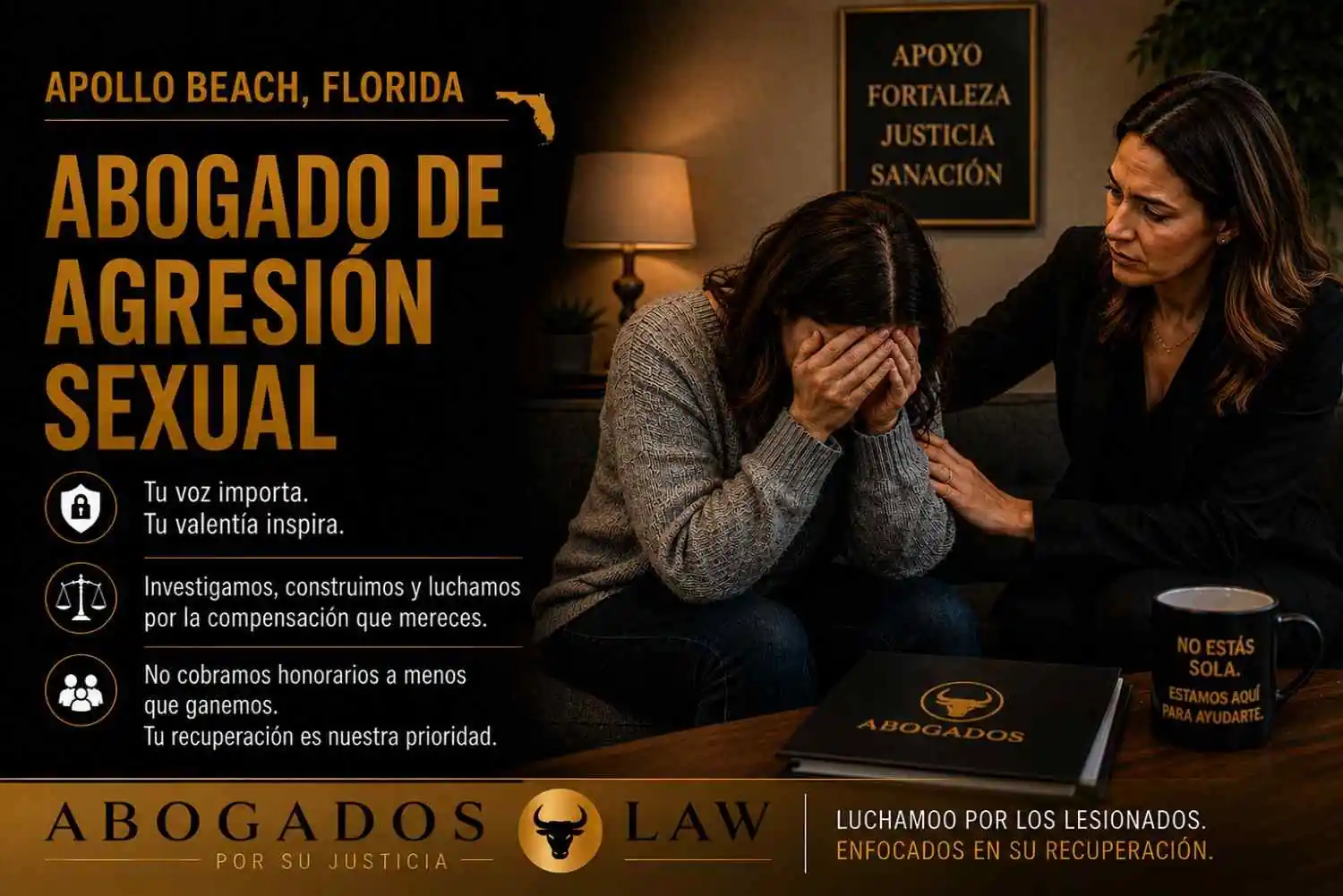 Abogado de lesiones por agresión sexual en Apollo Beach
