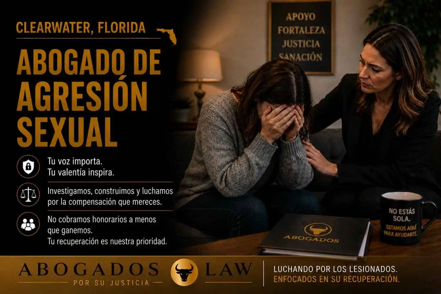 Abogado de lesiones por agresión sexual en Clearwater
