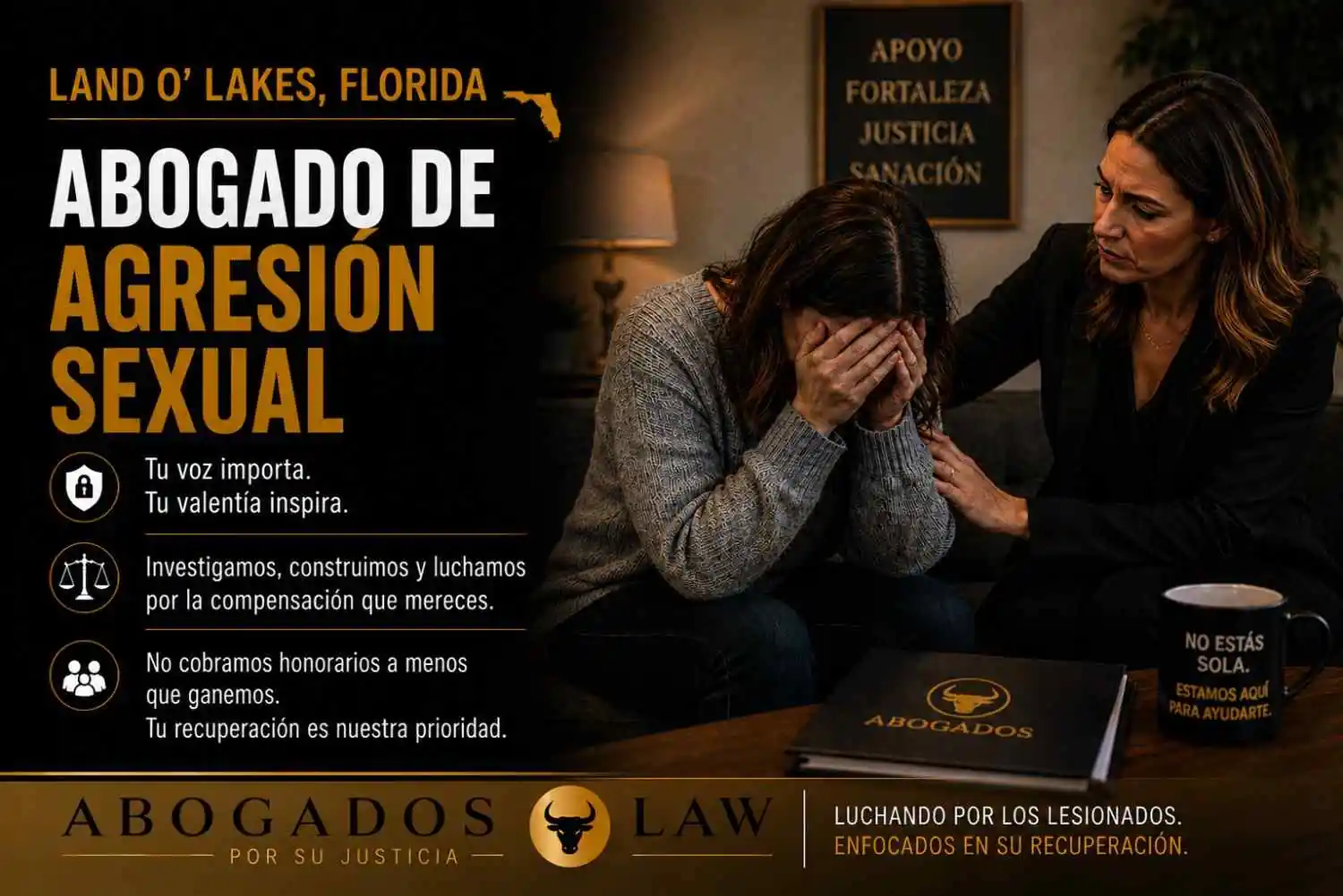 Abogado de lesiones por agresión sexual en Land O' Lakes
