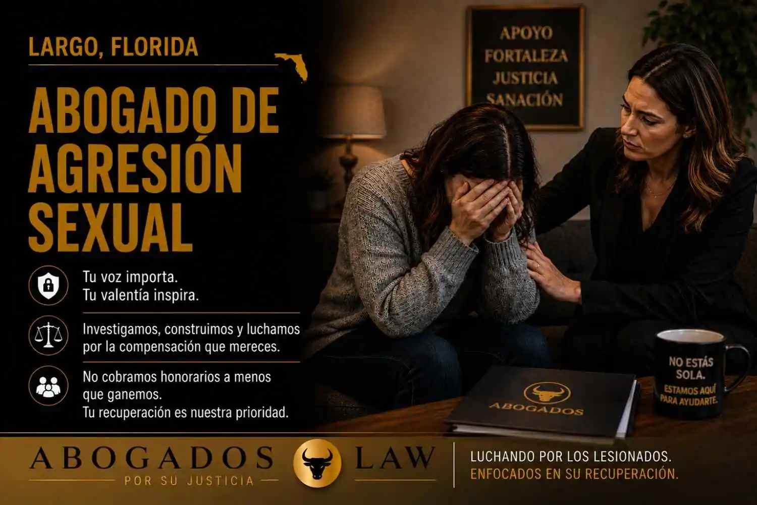 Abogado de lesiones por agresión sexual en Largo