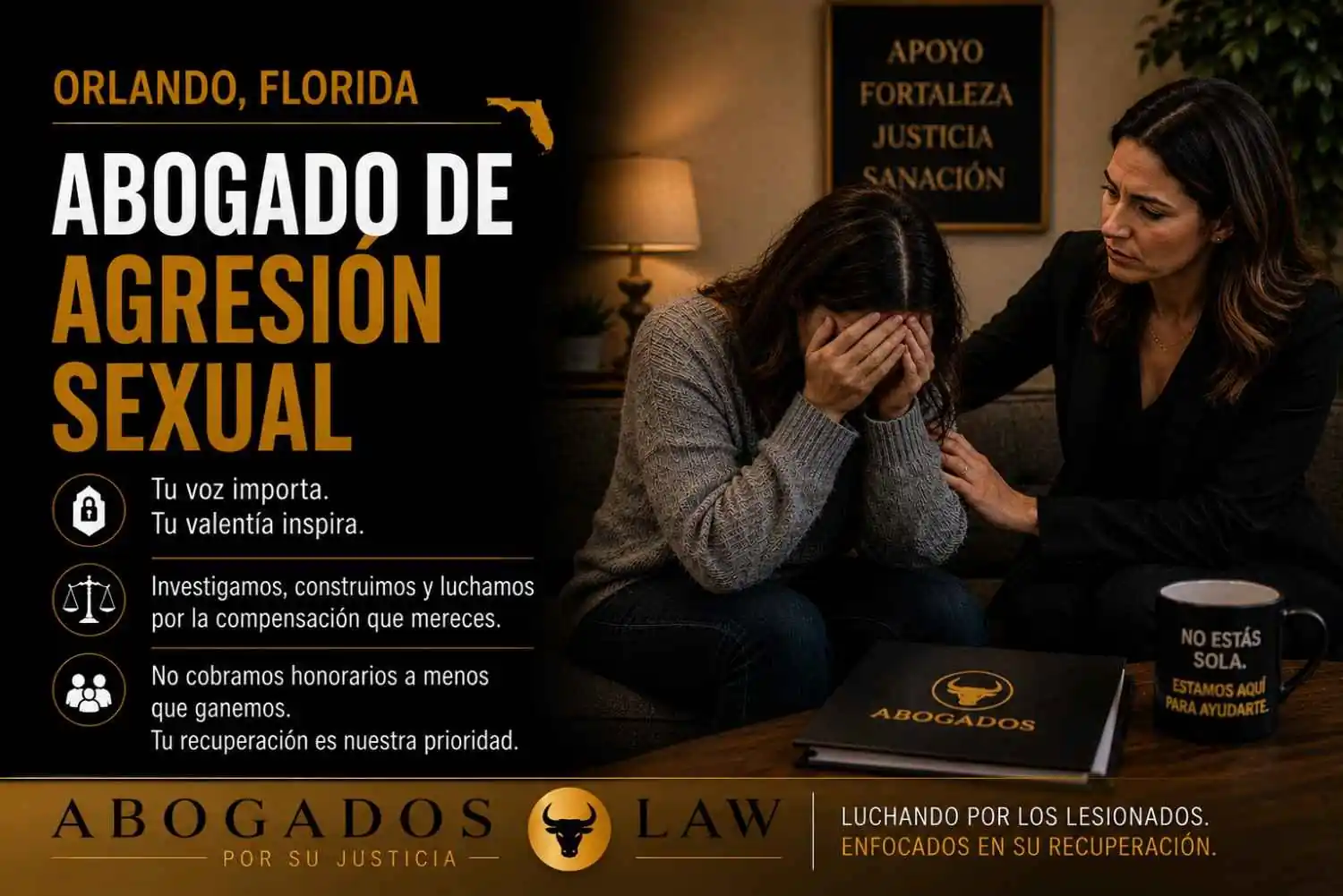 Abogado de lesiones por agresión sexual en Orlando