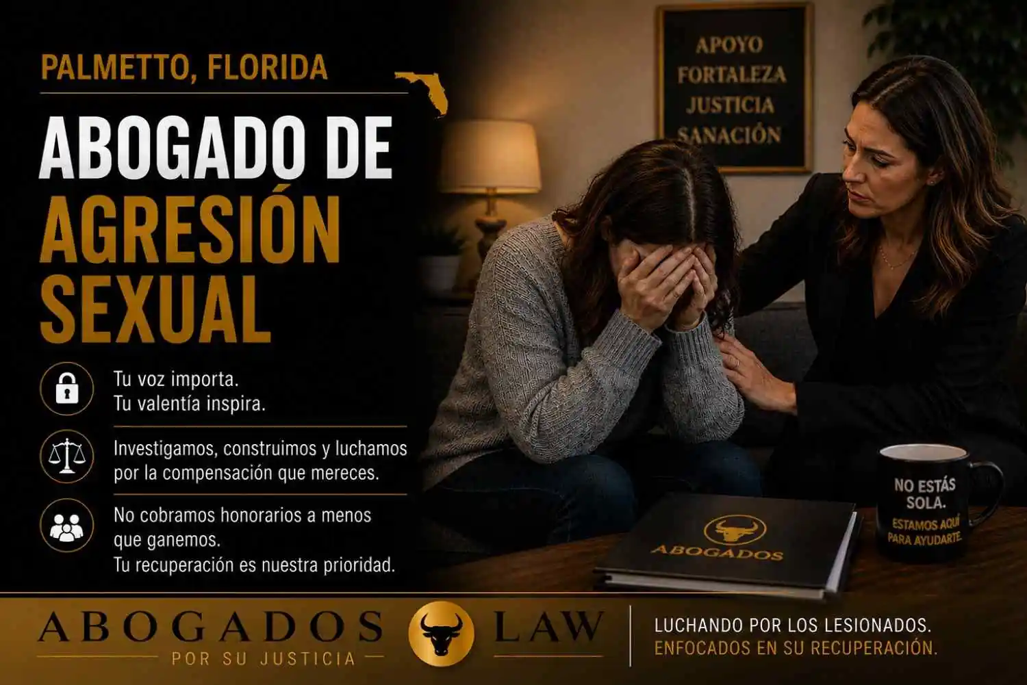 Abogado de lesiones por agresión sexual en Palmetto