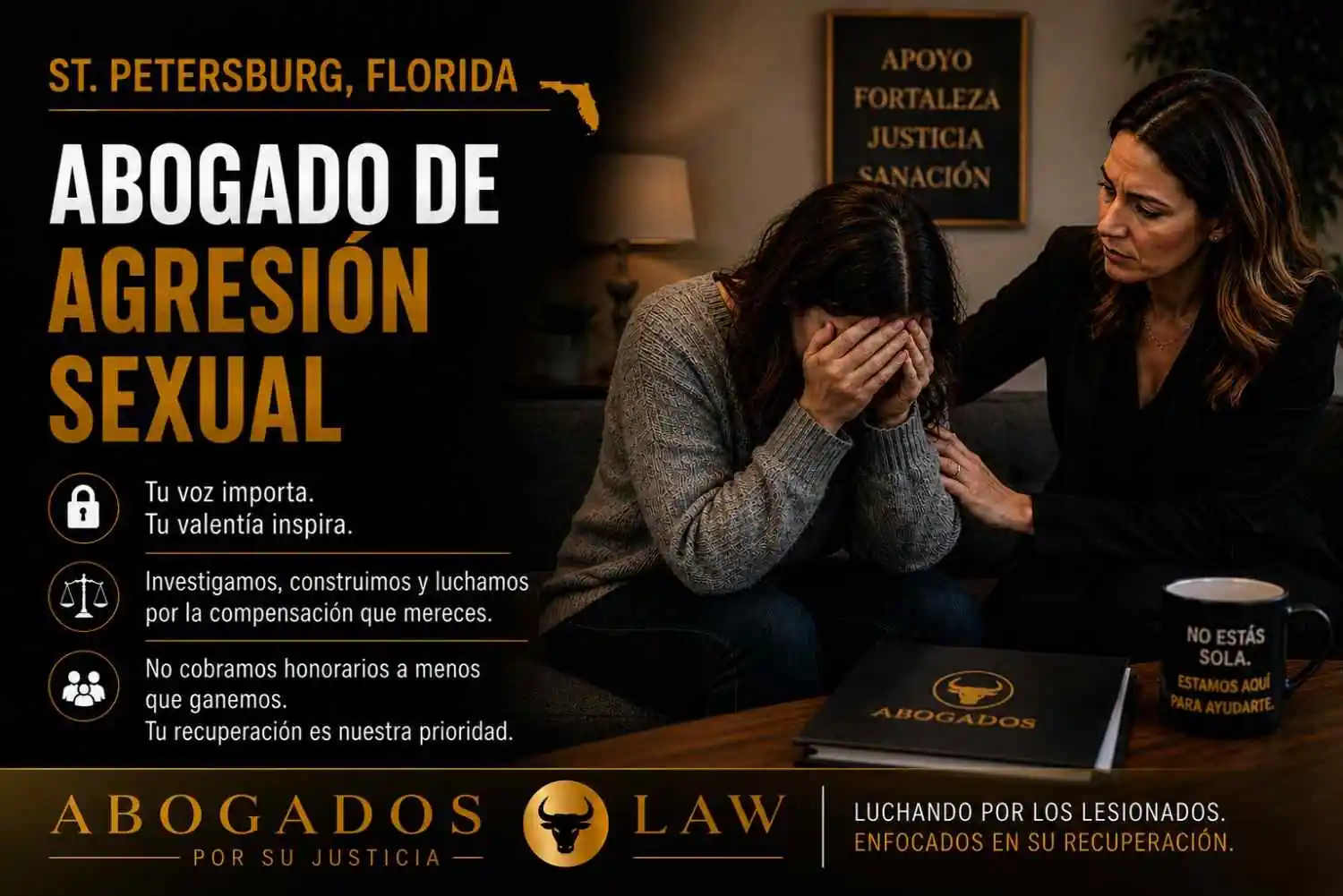 Abogado de lesiones por agresión sexual en St. Petersburg