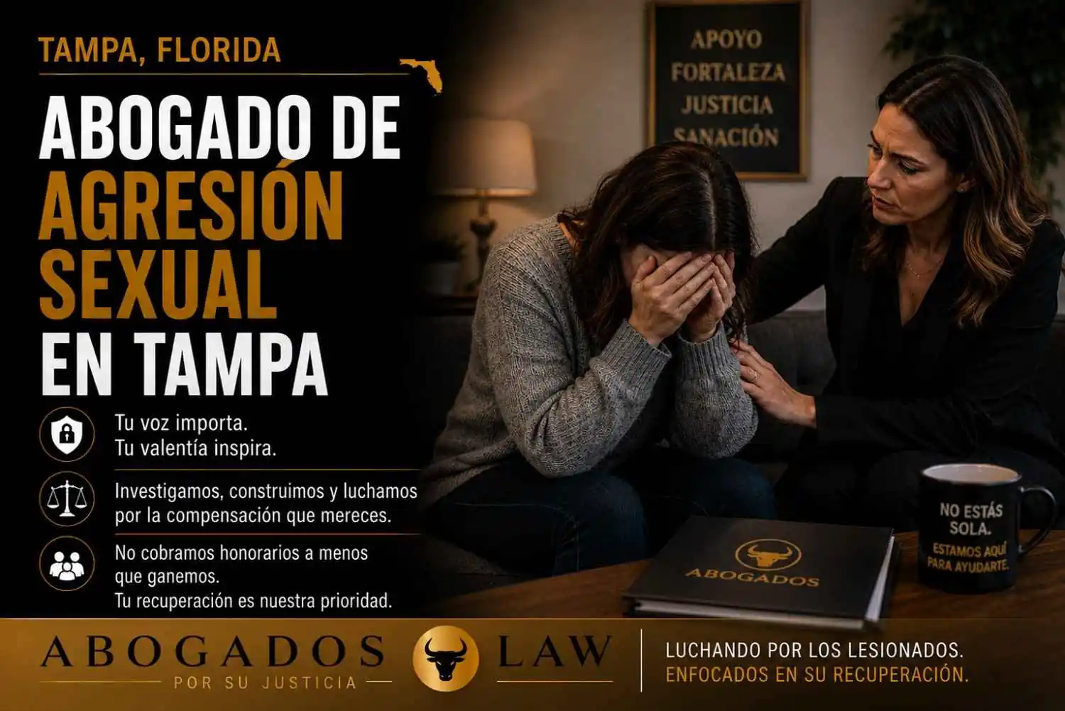 Abogado de lesiones por agresión sexual en Tampa