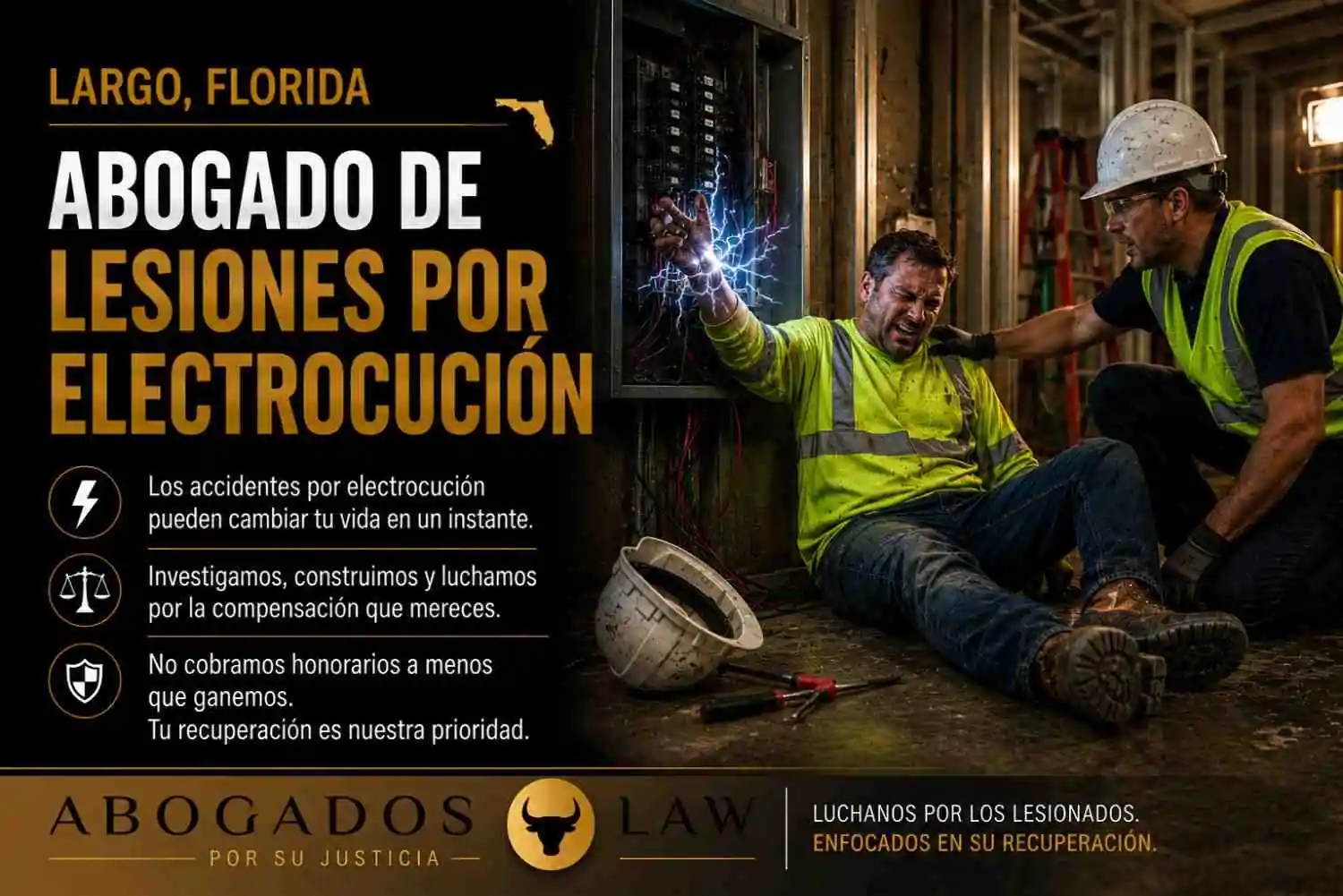Abogado de lesiones por electrocución en Largo