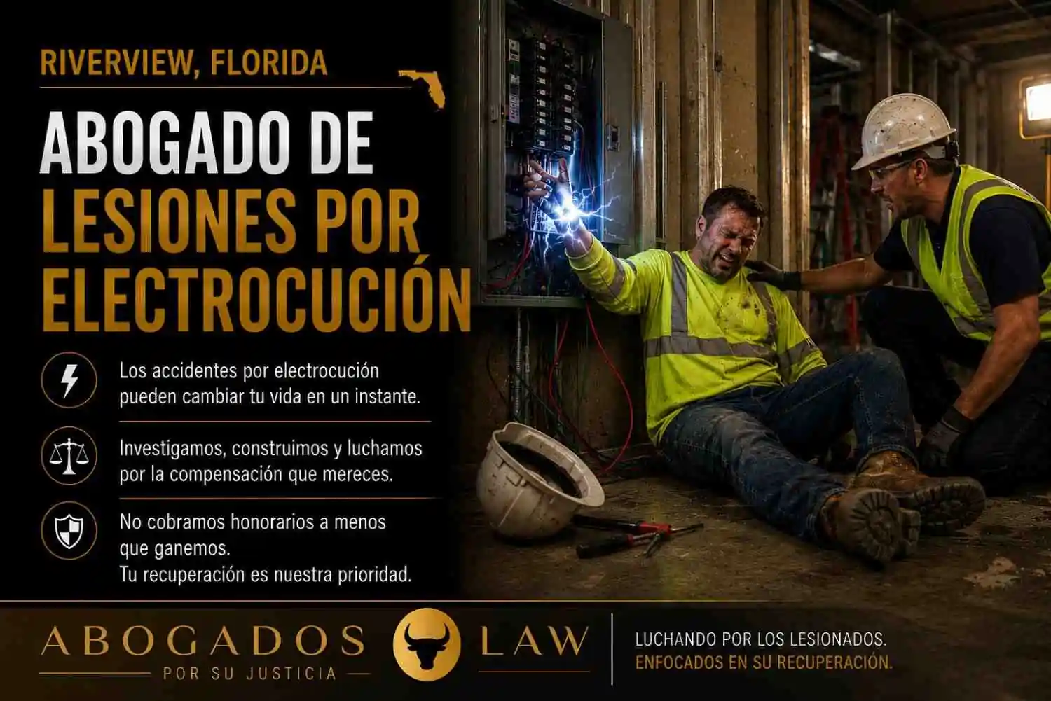 Abogado de lesiones por electrocución en Riverview