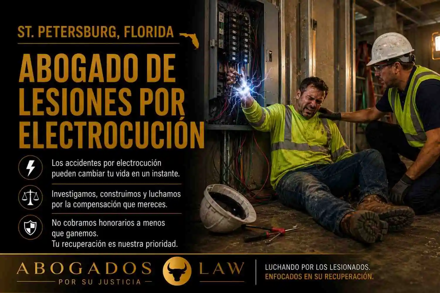 Abogado de lesiones por electrocución en St. Petersburg