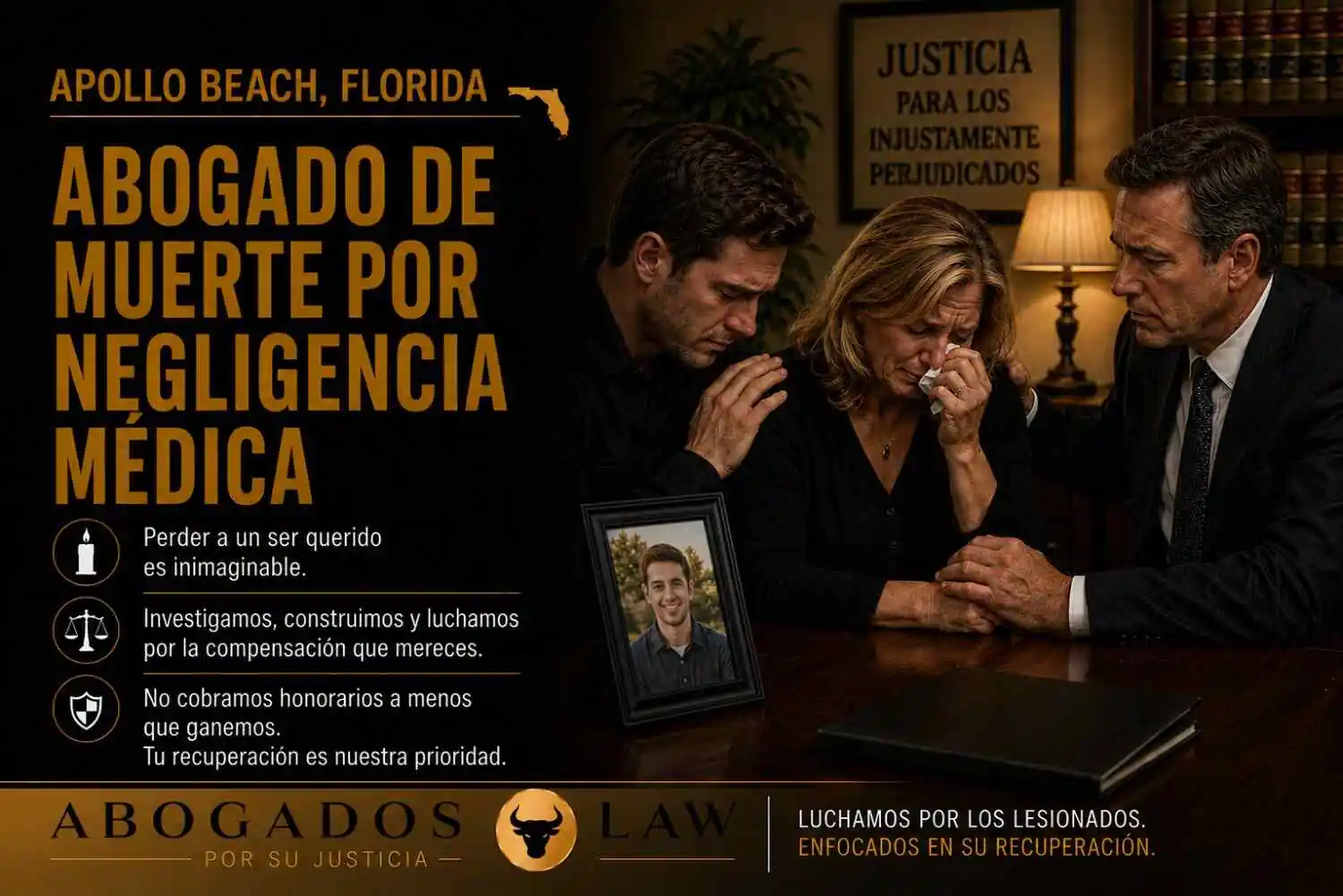 Abogado de muerte por negligencia en Apollo Beach