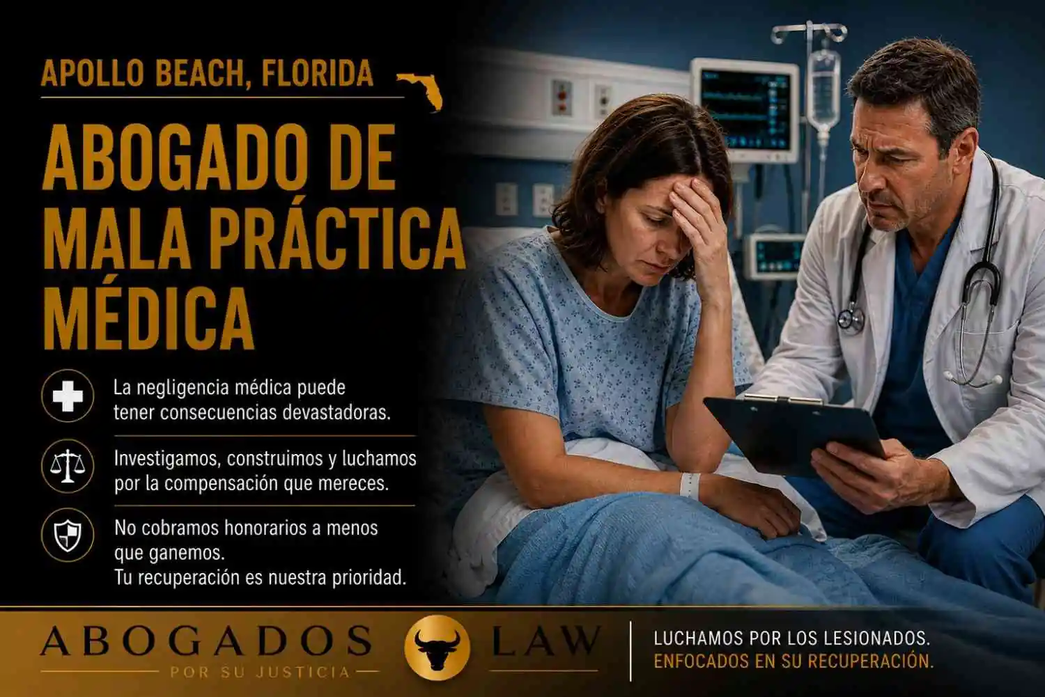 Abogado de negligencia médica en Apollo Beach