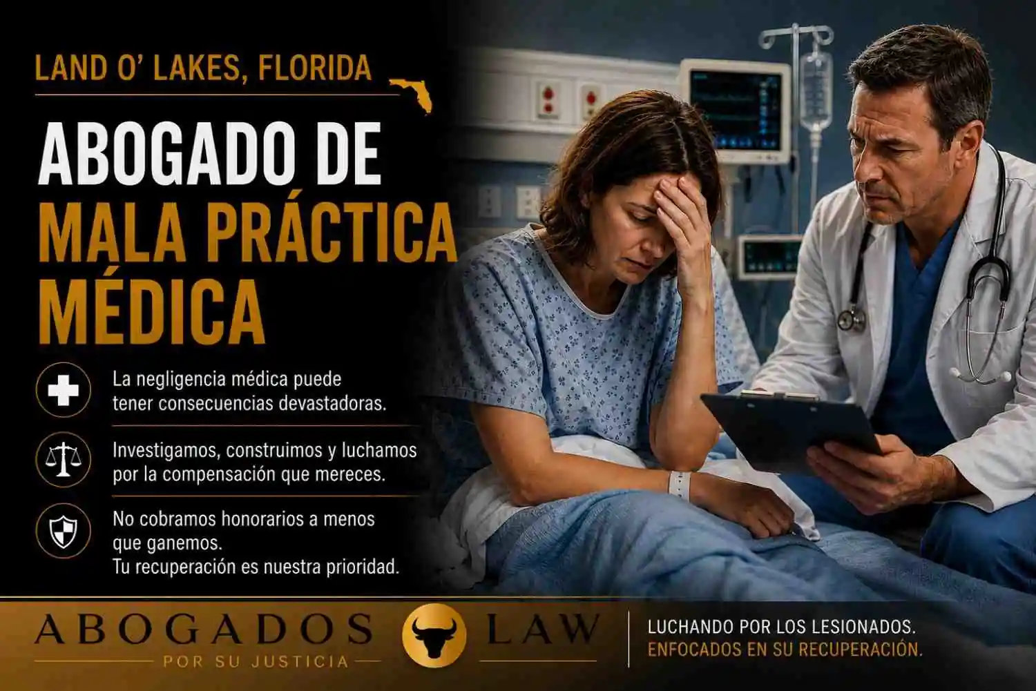 Abogado de negligencia médica en Land O' Lakes