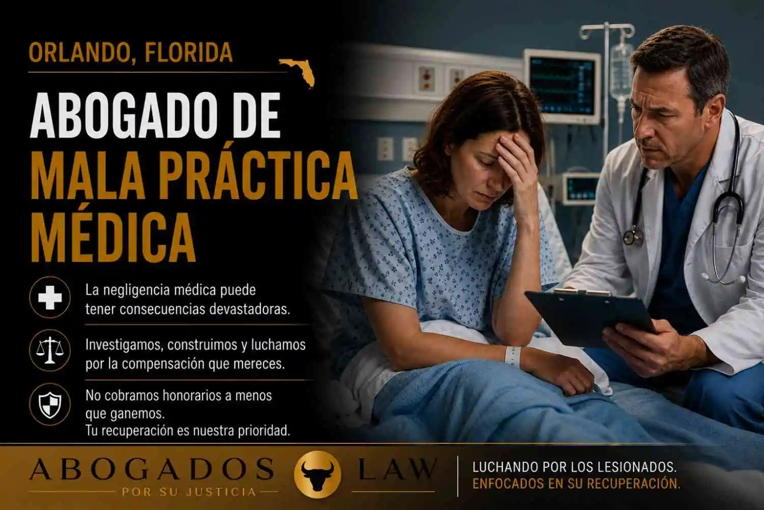 Abogado de negligencia médica en Orlando