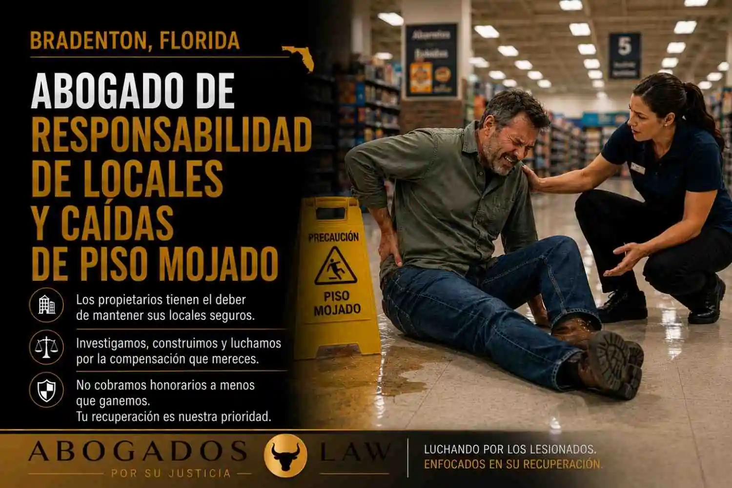 Abogado de responsabilidad civil de locales en Bradenton