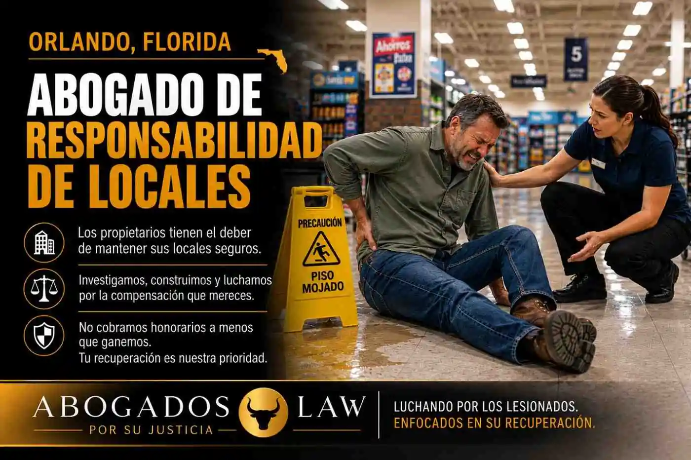 Abogado de responsabilidad civil de locales en Orlando