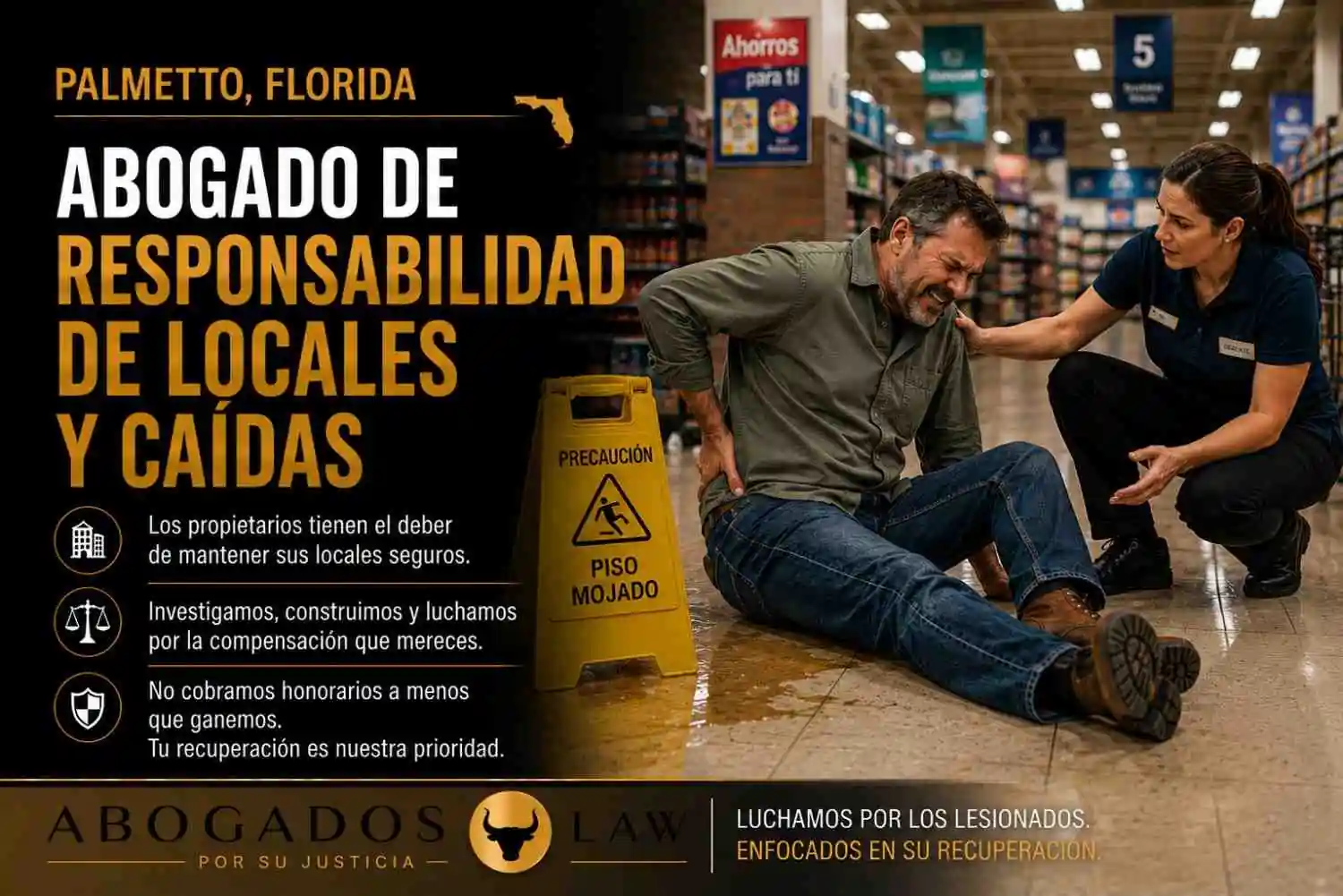 Abogado de responsabilidad civil de locales en Palmetto