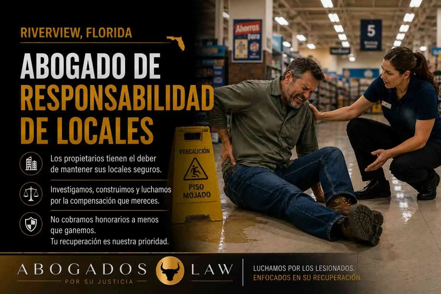Abogado de responsabilidad civil de locales en Riverview