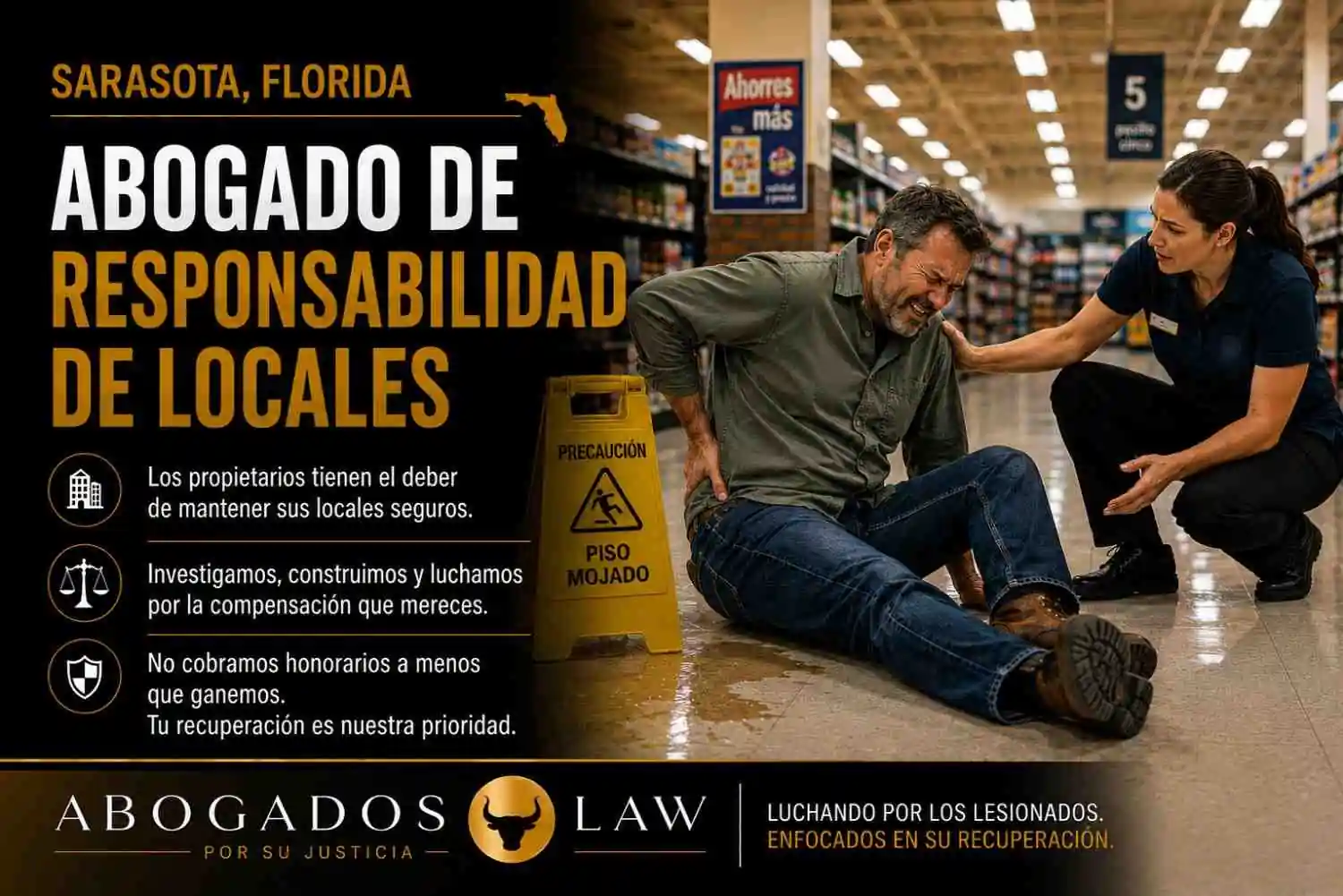 Abogado de responsabilidad civil de locales en Sarasota