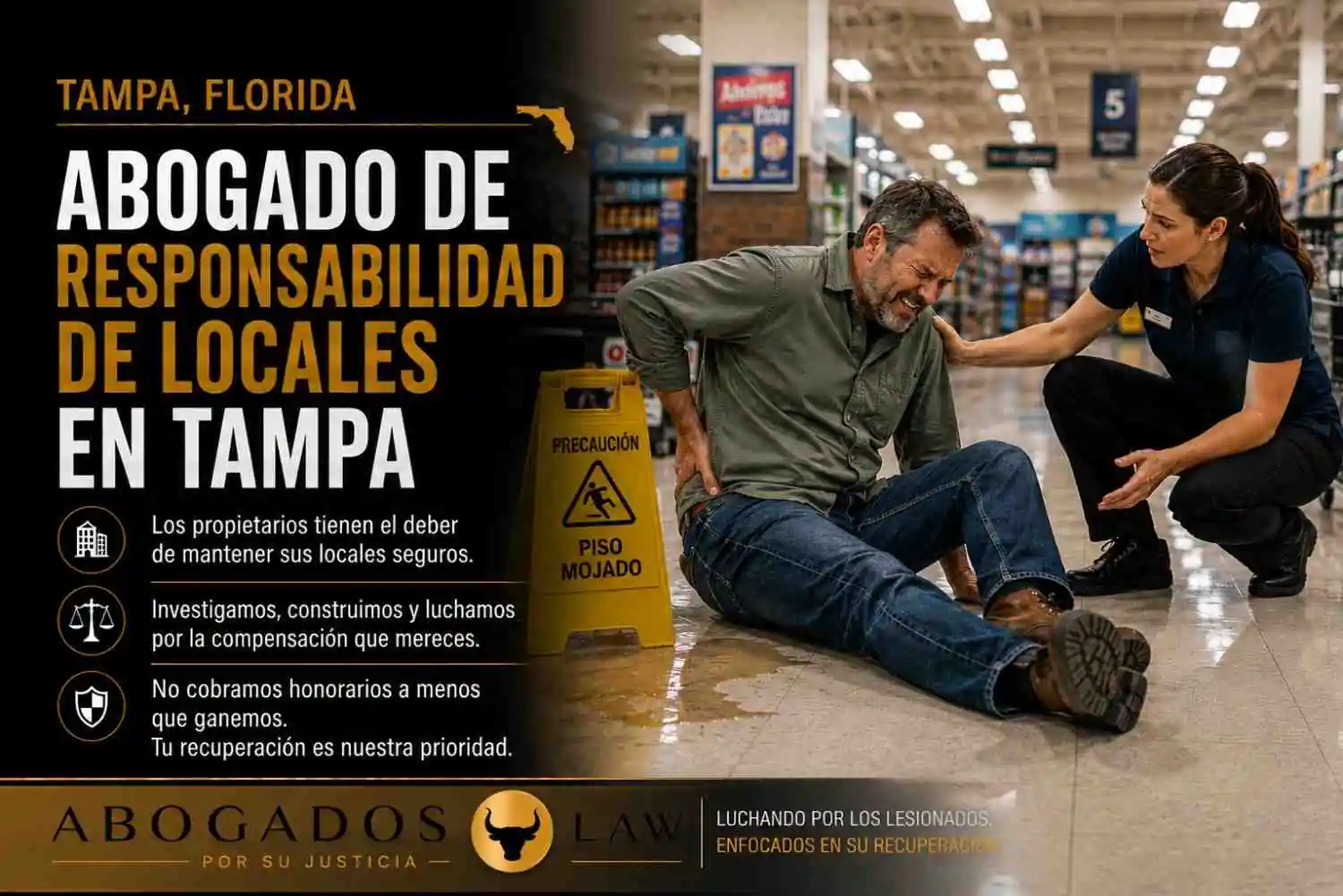 Abogado de responsabilidad civil de locales en Tampa