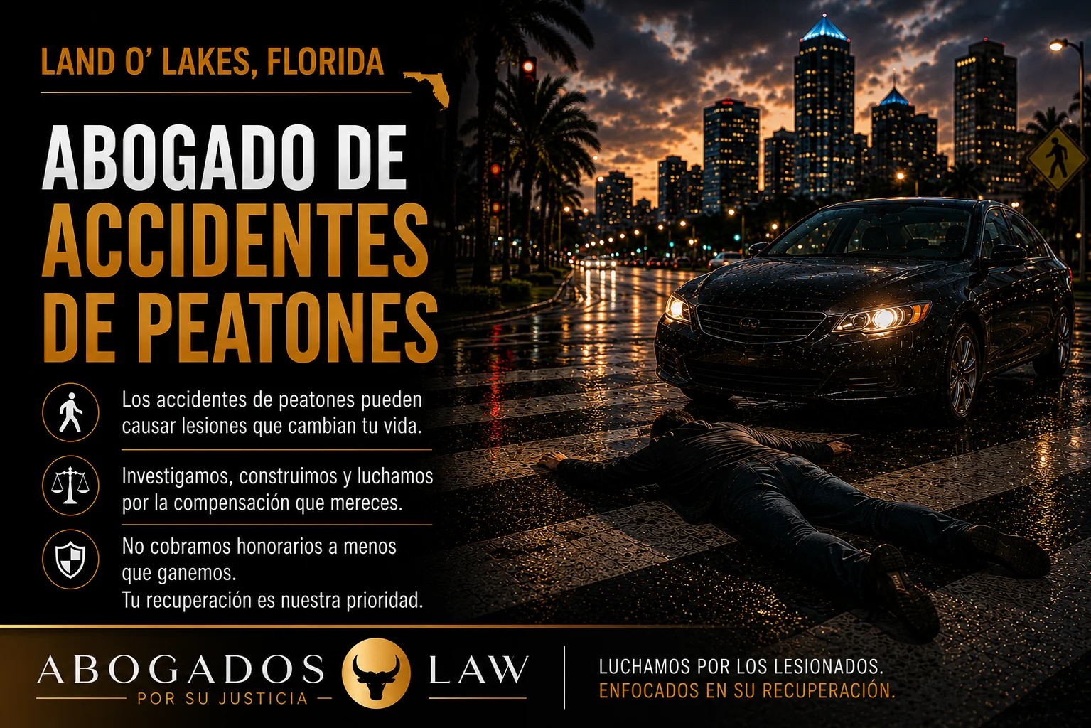 Abogado de accidentes de Uber y Lyft en Land O' Lakes