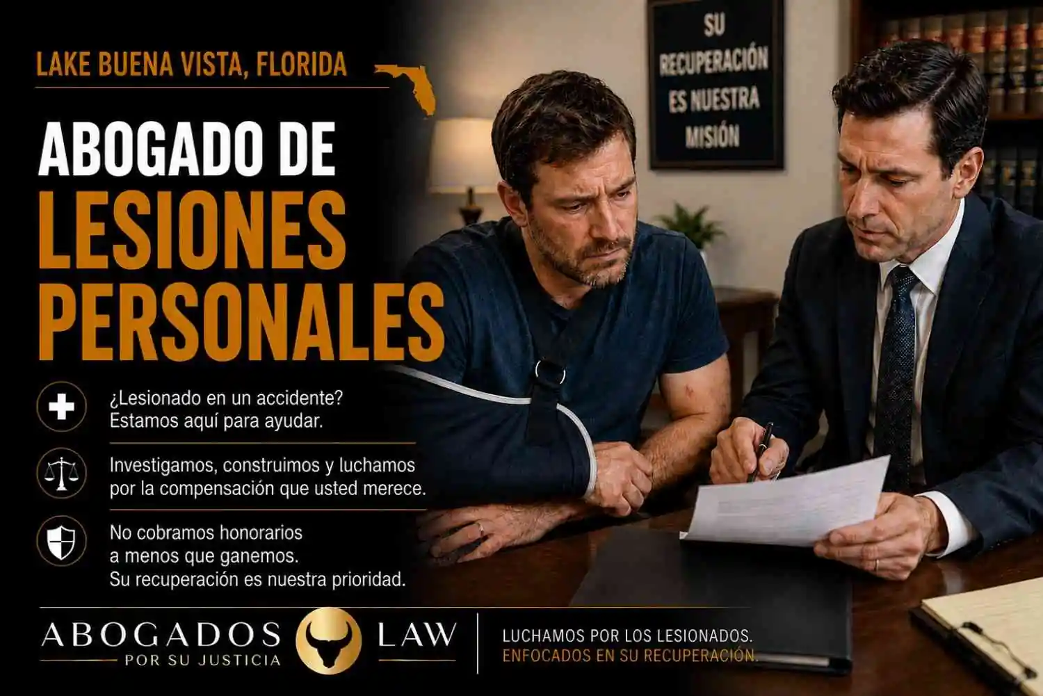 Abogado de Lesiones Personales en Lake Buena Vista