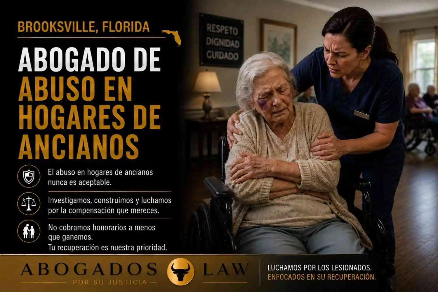 Abogado de abuso en hogares de ancianos en Brooksville