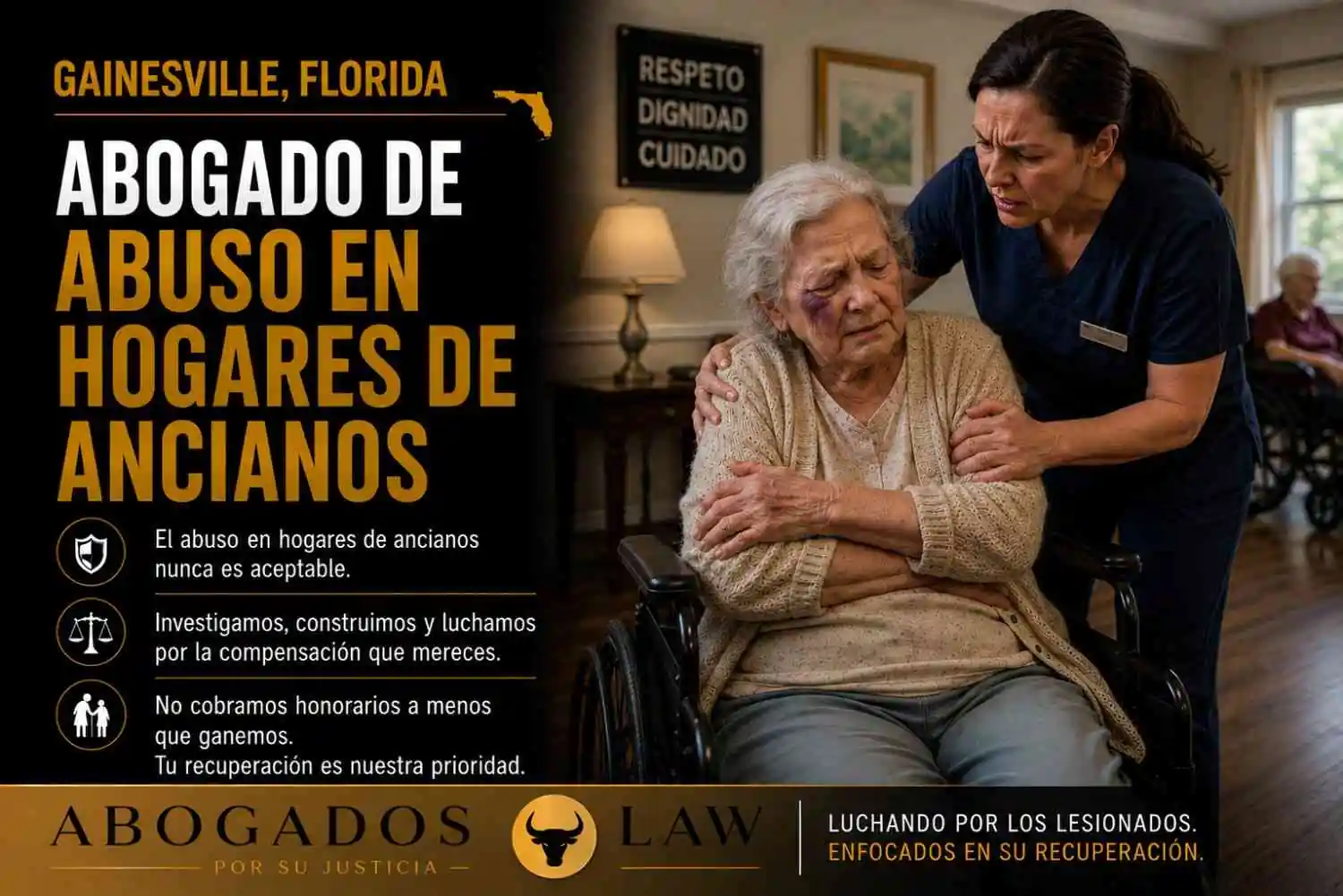 Abogado de abuso en hogares de ancianos en Gainesville