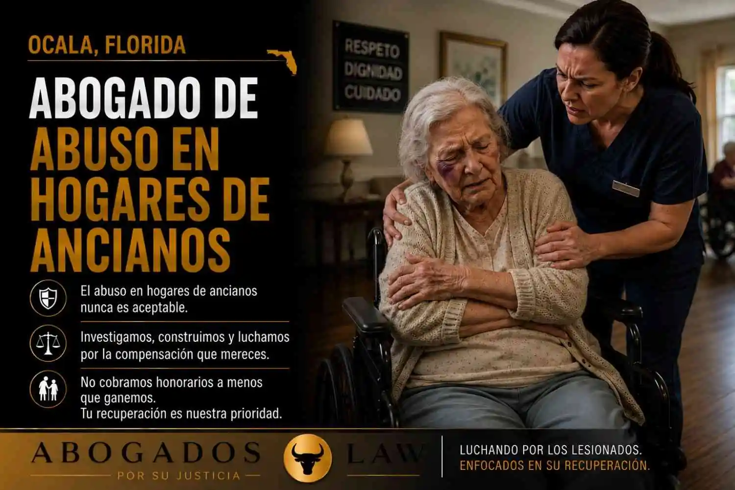 Abogado de abuso en hogares de ancianos en Ocala