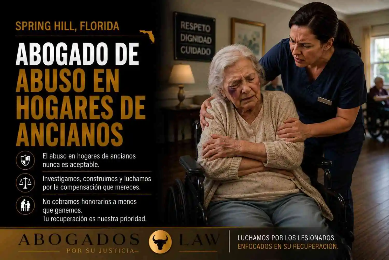 Abogado de abuso en hogares de ancianos en Spring Hill