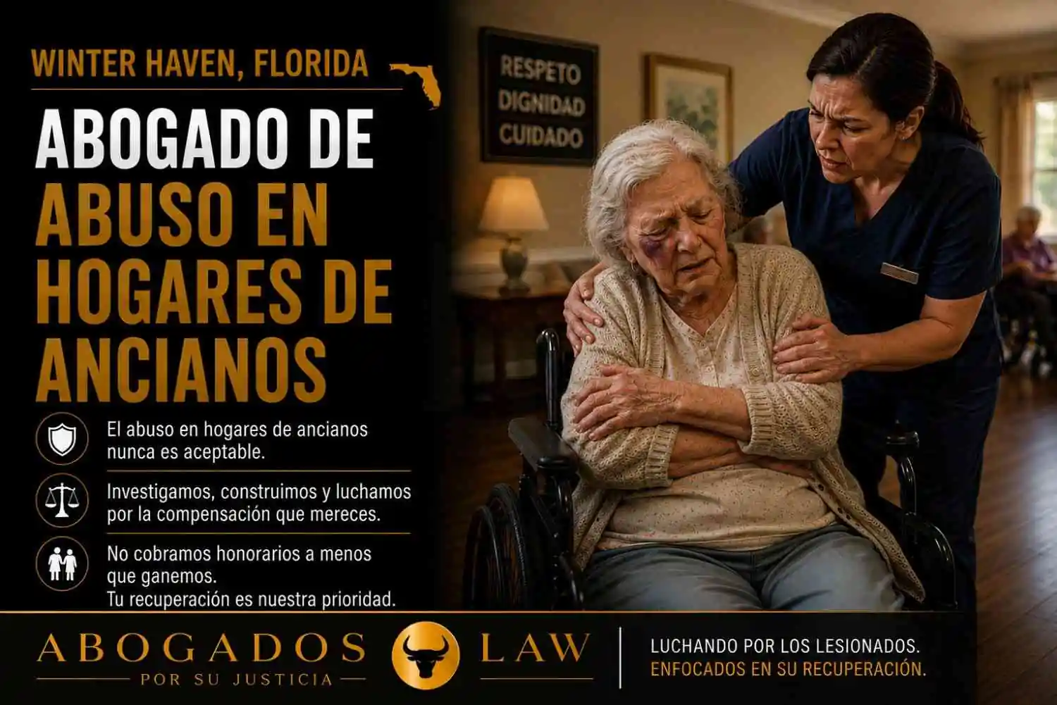 Abogado de abuso en hogares de ancianos en Winter Haven
