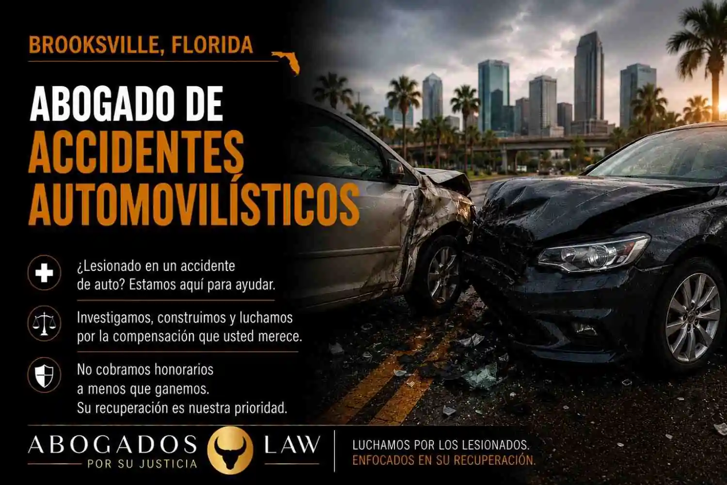 Abogado de accidentes automovilísticos en Brooksville