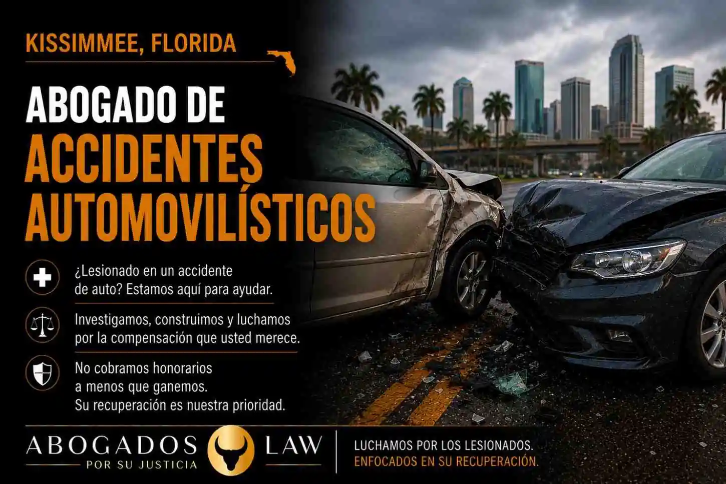 Abogado de accidentes automovilísticos en Kissimmee