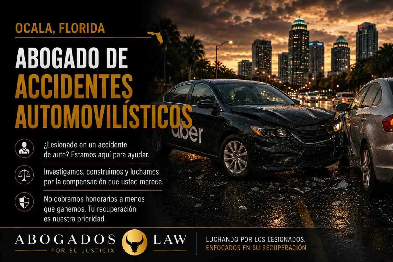 Abogado de accidentes de Uber y Lyft en Ocala
