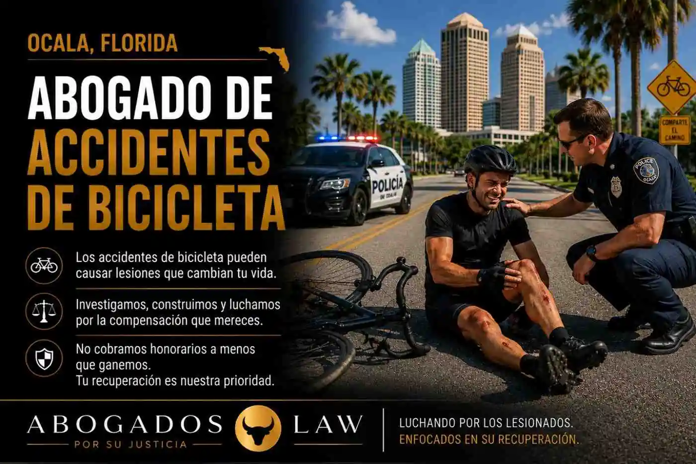 Abogado de accidentes de peatones en Ocala