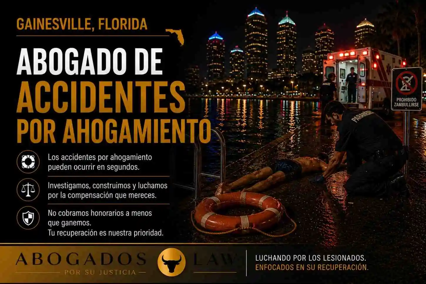Abogado de accidentes por ahogamiento en Gainesville