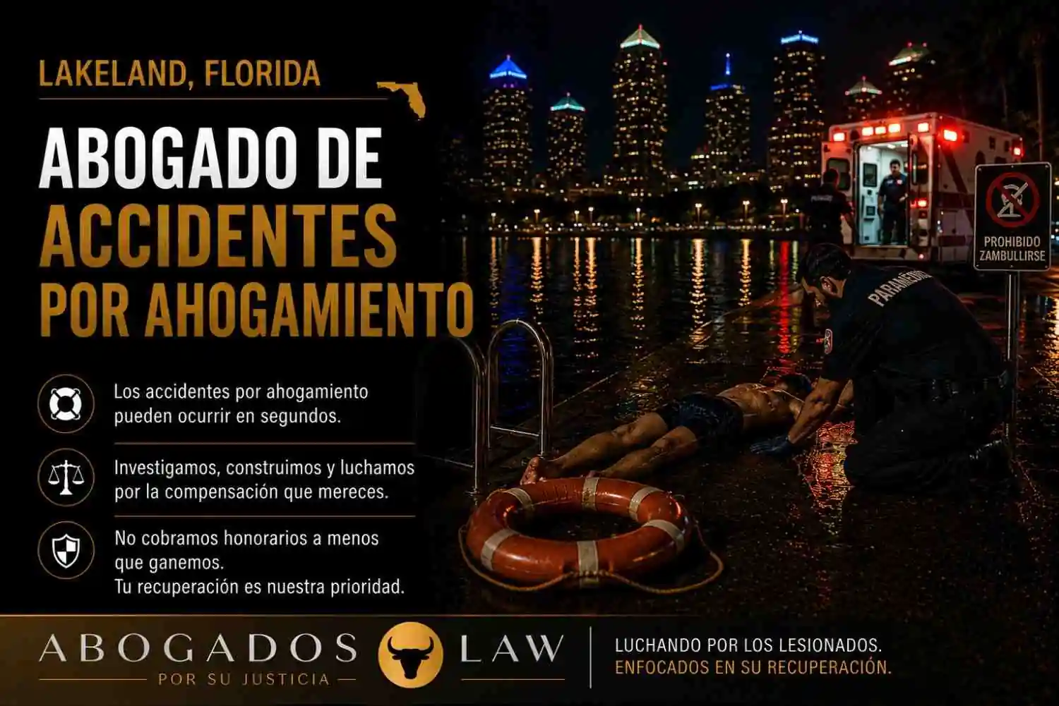 Abogado de accidentes por ahogamiento en Lakeland