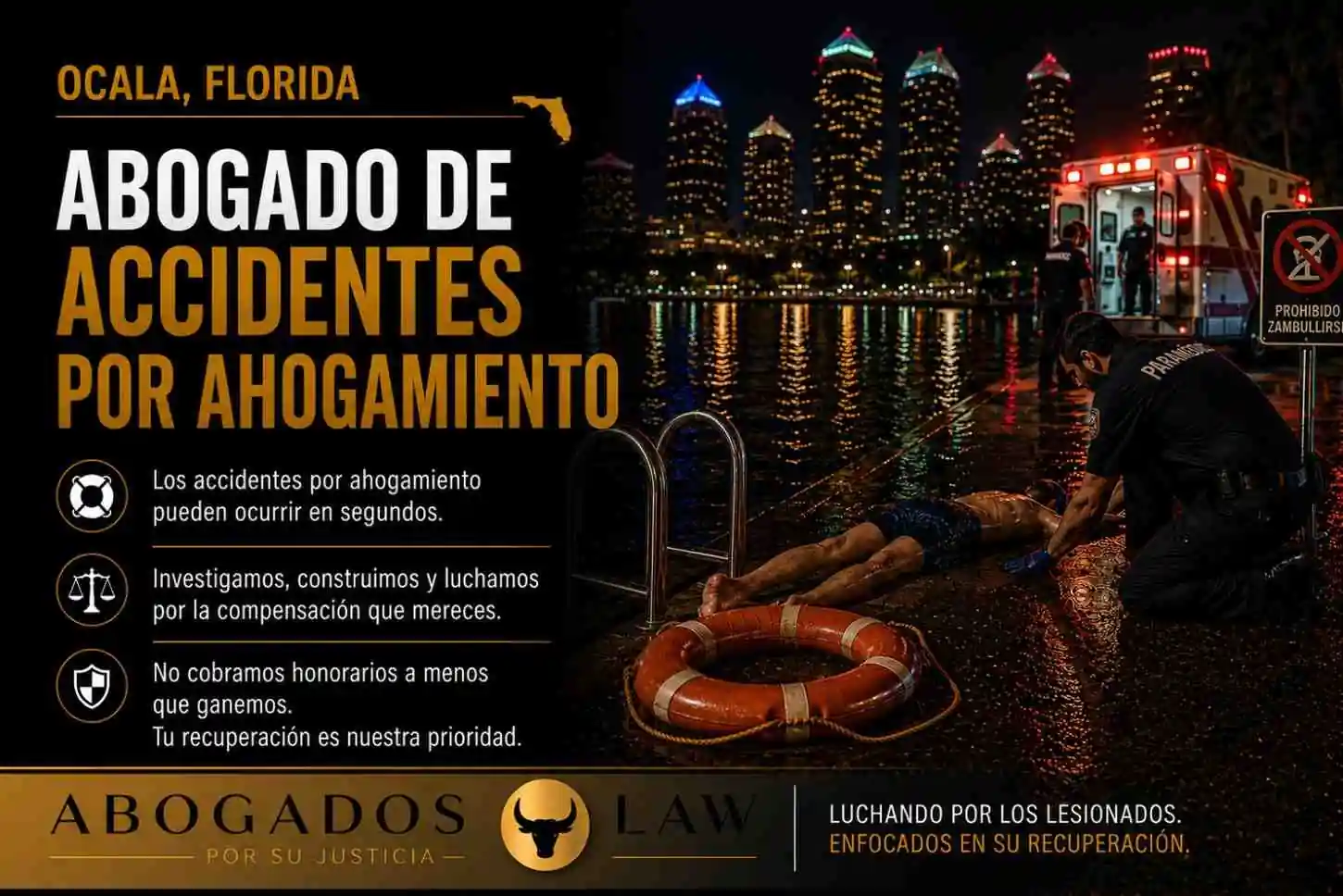 Abogado de accidentes por ahogamiento en Ocala