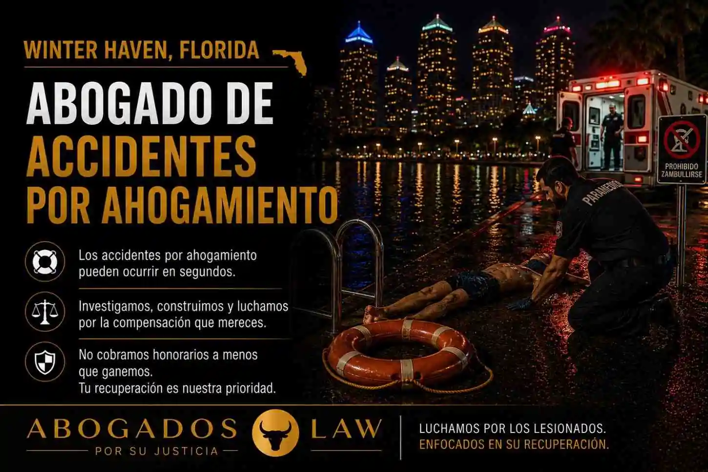 Abogado de accidentes por ahogamiento en Winter Haven