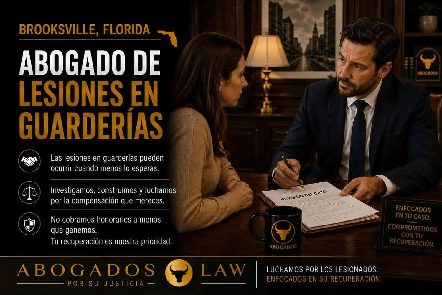 Abogado de lesiones en guarderías de Brooksville