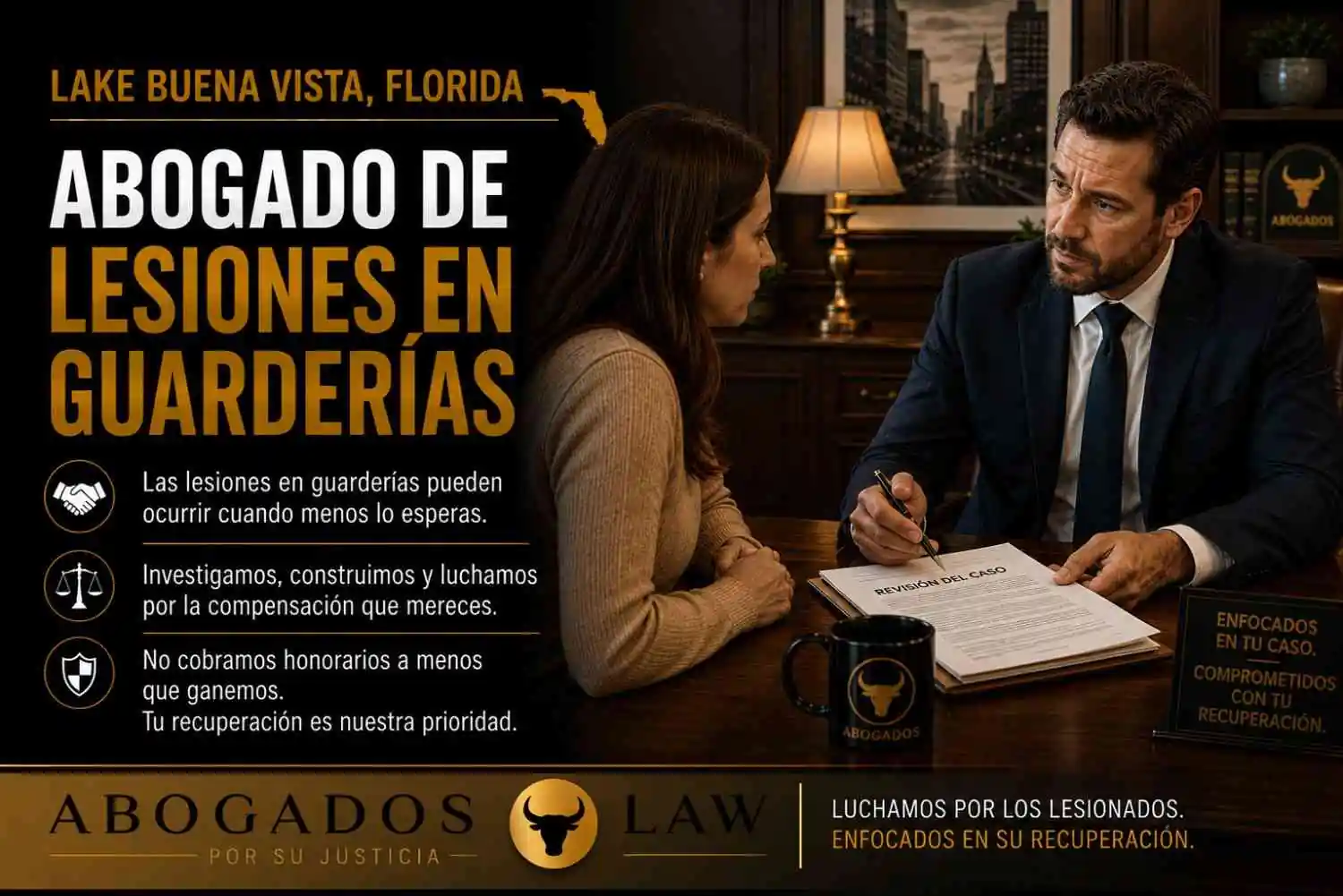 Abogado de lesiones en guarderías de Lake Buena Vista