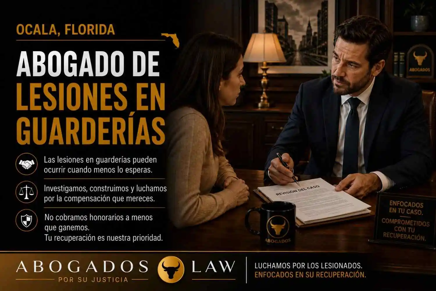Abogado de lesiones en guarderías de Ocala