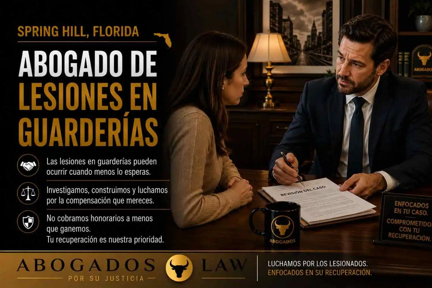 Abogado de lesiones en guarderías de Spring Hill