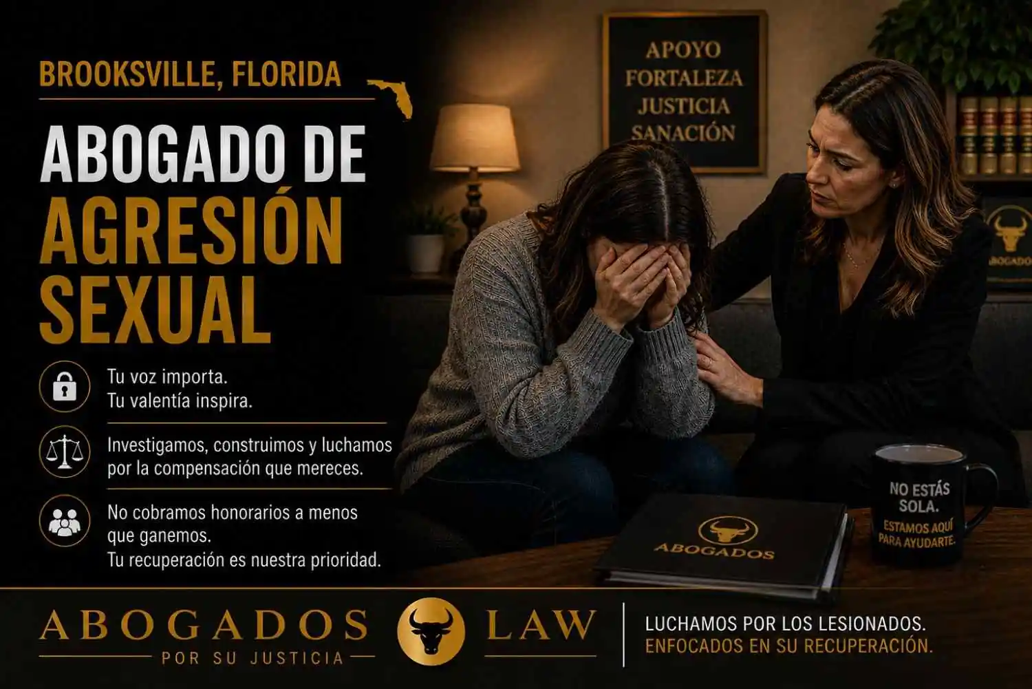 Abogado de lesiones por agresión sexual en Brooksville