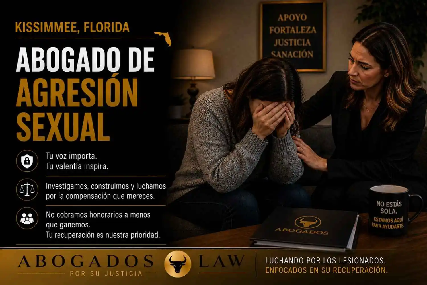 Abogado de lesiones por agresión sexual en Kissimmee