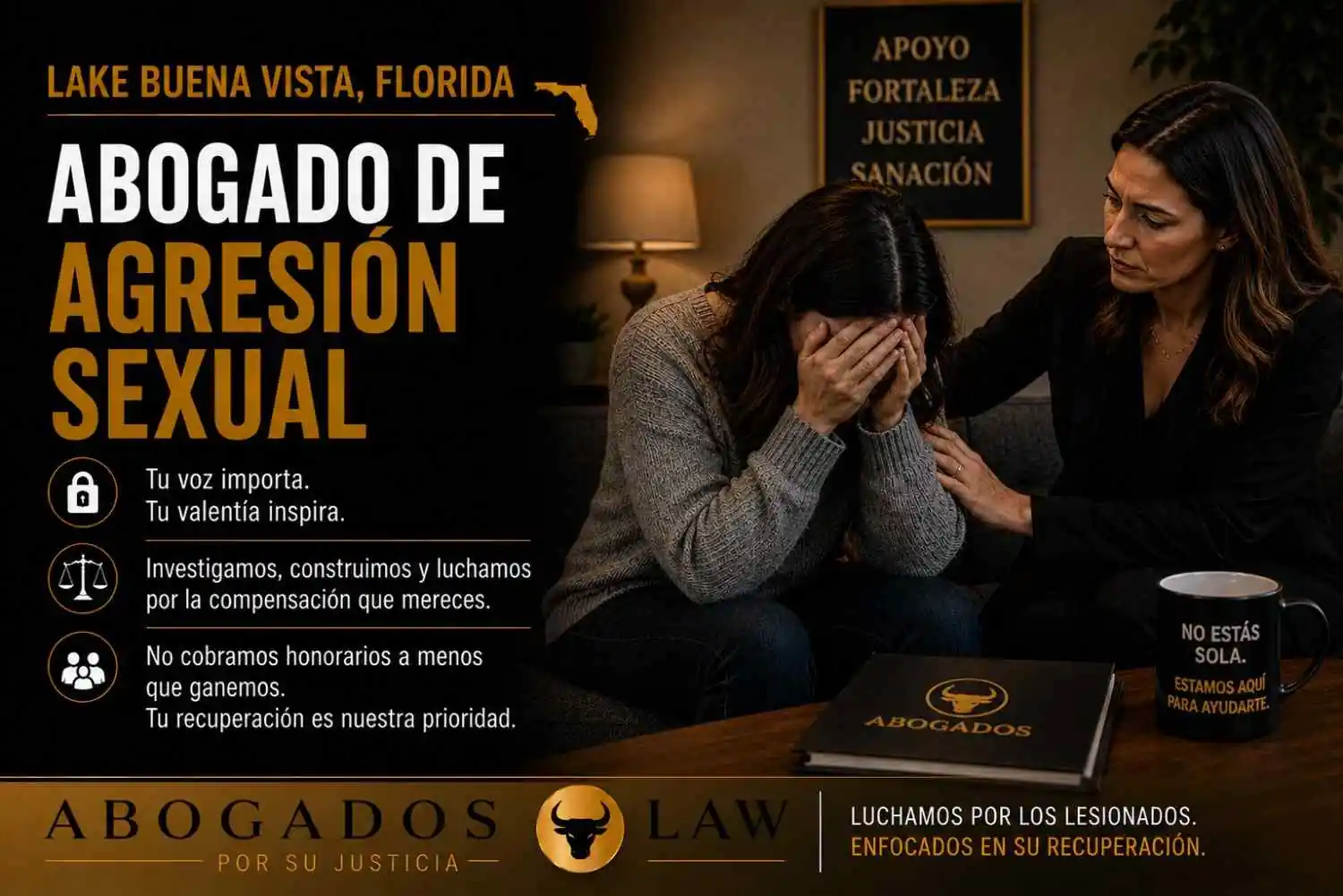 Abogado de lesiones por agresión sexual en Lake Buena Vista